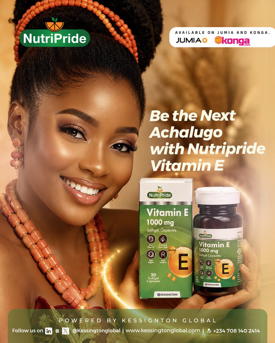 NutriprideCares's tweet photo. Healthy-looking skin starts from within. Nourish your body with Nutripride Vitamin E and let your natural radiance shine.

Be fresh. Be radiant. Be the next Achalugo. 

Available in pharmacies nationwide.

#Nutripride #VitaminE #HealthySkin #GlowFromWithin #NourishWithPride https://t.co/EeyWPyYnVp