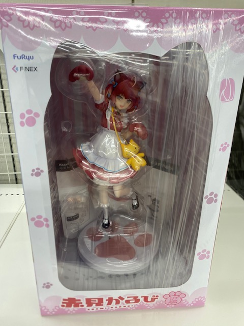 フィギュア担当Nです！ Crazy Racoon所属の大人気VTuber、 「赤見か