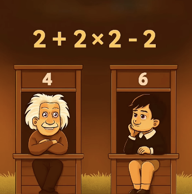 foundat3am's tweet photo. What is your answer - 4 or 6? 
Let us know in the comments!

#MathPuzzle #MathsQuiz https://t.co/QCNCZiWz3A