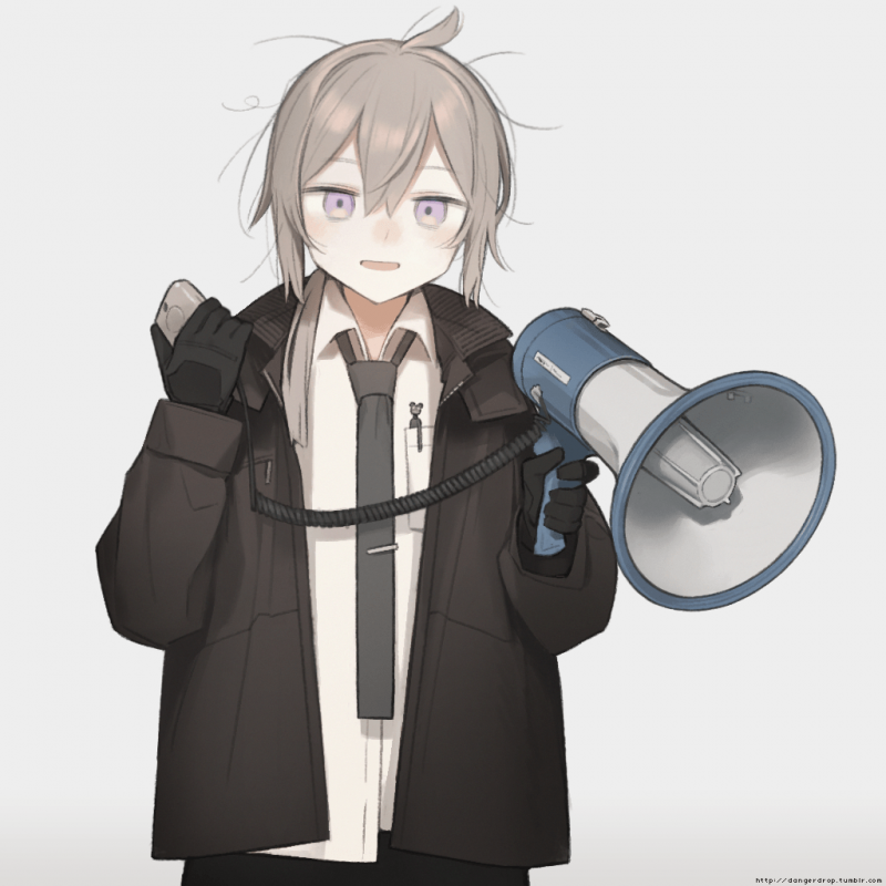 isKatyaM's tweet photo. Also, i just realized....
Cheyanne's not saying anything in her PV, whereas others have one or two voice lines in their PV.
Is that a reference to M200 having no VA at the beginning in GFL1? Interesting... humu humu humu

Pict is DANGERDROP's (M200's illustrator) art in celebration of her getting voiced in GFL1

DANGERDROP's pixiv:
https://t.co/IM9ZvTeMCW