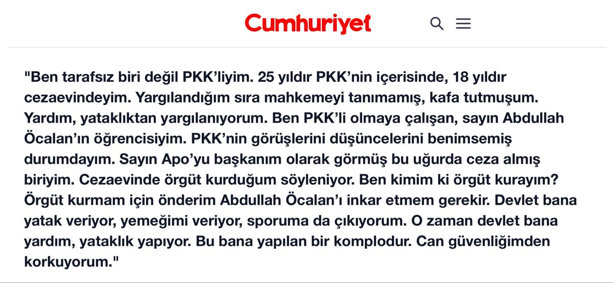 kulaguhan's tweet photo. Artık minibüste “Şu parayı uzatır mısın?” diye seslendiğiniz kişi, vaktiyle aşağıda okuyacağınız ifadeyi vermiş ve tahliye edilmiş bu terörist olabilir. https://t.co/tKExxIfEjD