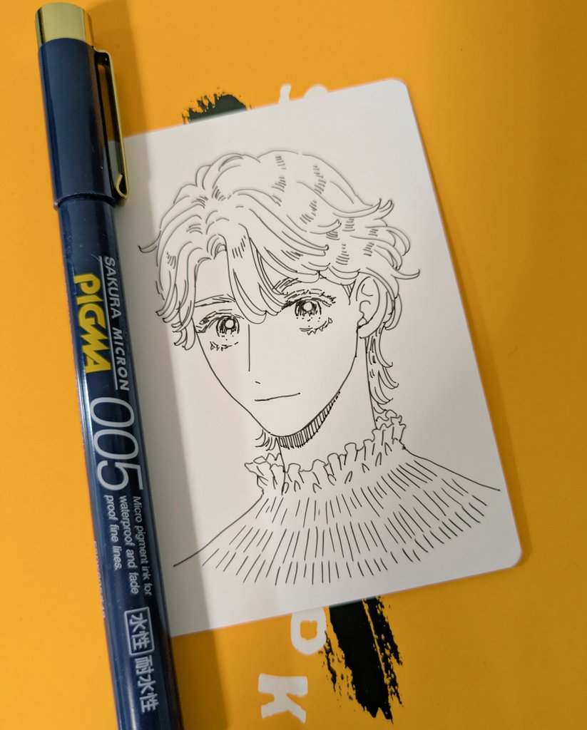 LucaPocchi's tweet photo. キリアン王子
#今日のペン画 https://t.co/286LCZtVs9