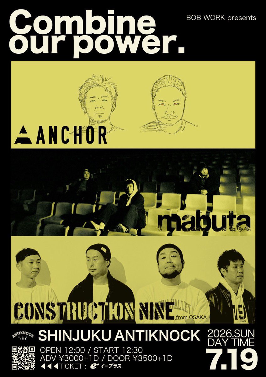 CONSTRUCTIONNI1's tweet photo. CONSTRUCTION NINE

🎥『トライアングル』intro

next live
7.18新宿ACB
7.19新宿ANTIKNOCK
🎫予約HPまたはDMから受付中
https://t.co/m3mr57BJyC https://t.co/mHYF5H5sYl