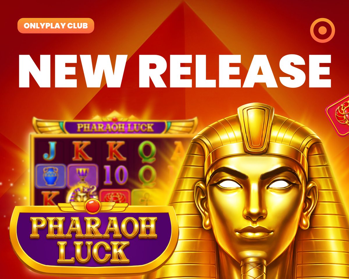onlyplayclub's tweet photo. Enter the world of Pharaoh Luck, where cascading reels, powerful multiplier Wilds, and epic Free Spins turn every spin into a thrilling hunt for Ancient Egypt's hidden treasures. Try from website
#PharaohLuck #Onlyplay #iGaming #Slots #CasinoGames #SlotGames https://t.co/P31tSbPemv
