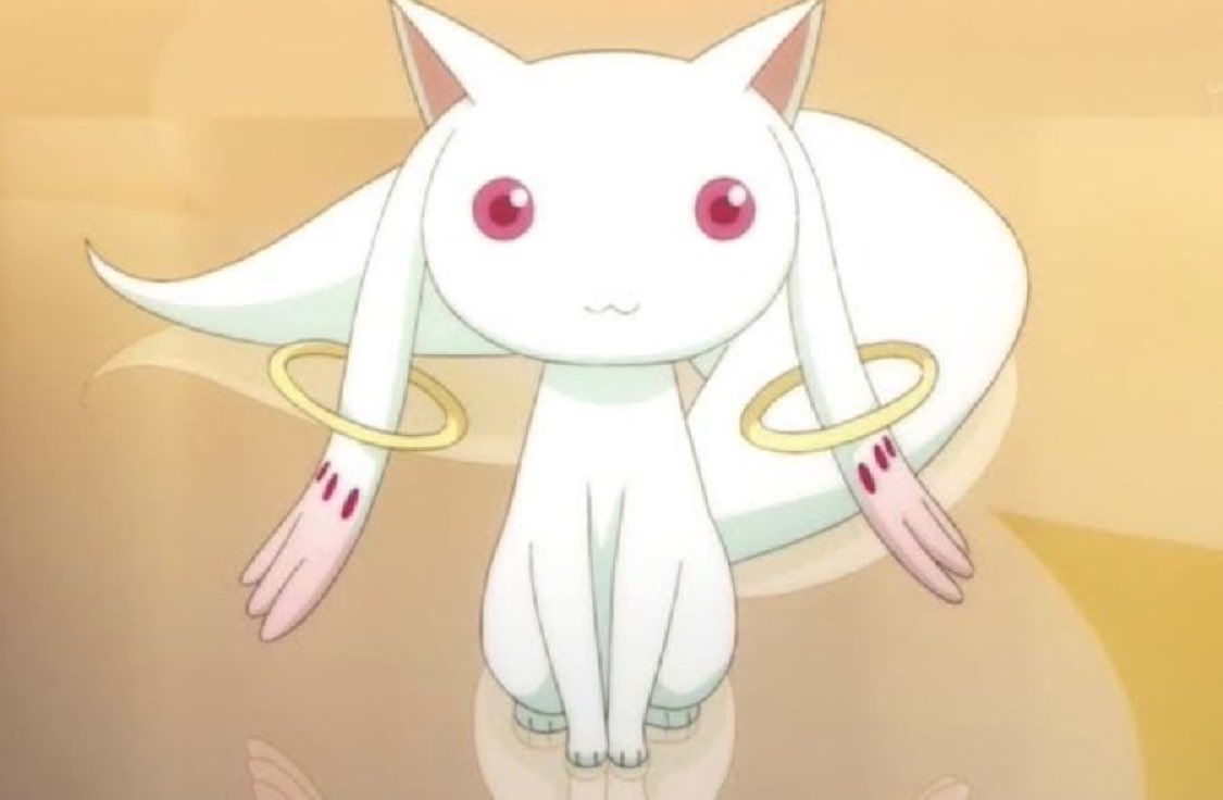 AmiriLover's tweet photo. このリプでは「キュゥべえ」という言葉は
使えません。このキャラの事をなんて呼ぶ？ https://t.co/IDg4ejLB9V