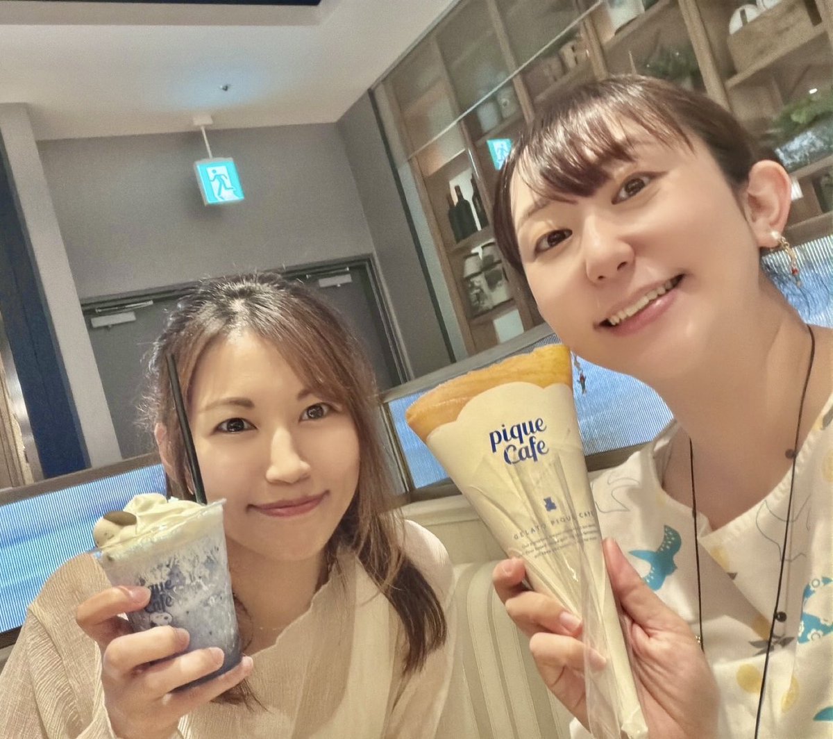chiro522's tweet photo. こないだまめちゃんとデートしてきた！☕️
あれやこれやと話して昔話してたらあっという間ですわ😳
こやって2人でお出かけすることなかなかなかったから良き時間であった🌱

ふへへ、楽しみが増えてはぴはぴです✨ありがとねー！次も楽しみ🐛 https://t.co/Dqh1UMP670