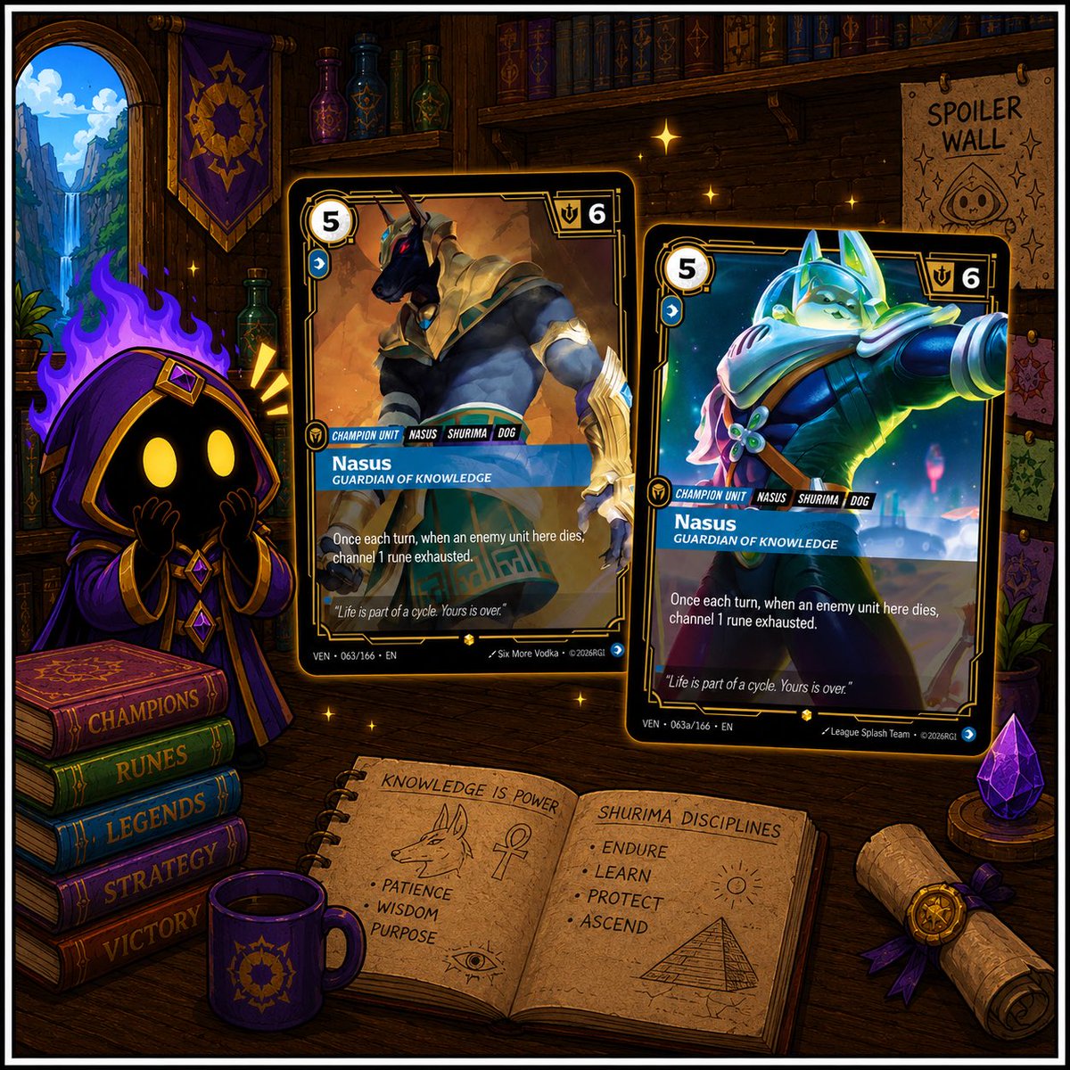The_Rifty0's tweet photo. Spoilers
#Riftbound #rbvendetta #spoilers #playriftbound #leagueoflegends #tcg https://t.co/LzxbMKtqPs