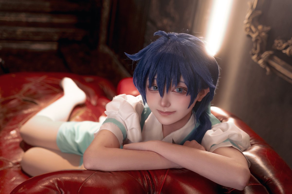 Shiou__cos's tweet photo. 【Cosplay】

　　転生したら第七王子だったので、
　　　　　　　　　　　気ままに魔術を極めます
　　　　　　　ロイド=ディ=サムール

photo:@reme_kun https://t.co/i3nyXXIrT3