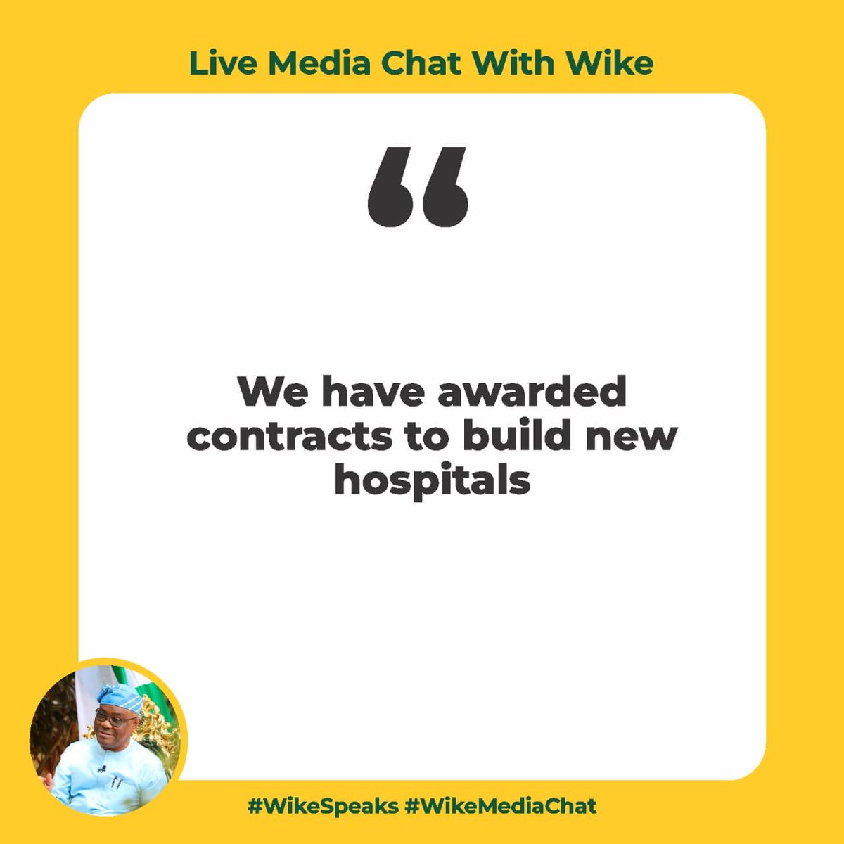 OlayinkaLere's tweet photo. #WikeMediaChat
#WikeSpeaks https://t.co/O3iPXVZkbT