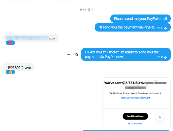 Lin7kqgz's tweet photo. Wondering how our testing works? 🤍
We send the PayPal payment first, then you place the order on Amazon.
Here are a few recent payment confirmations from our testers. 😊
Thanks to everyone who's joined us—we appreciate your trust!#FreeProduct#AdultWellness https://t.co/zADrWmsERP