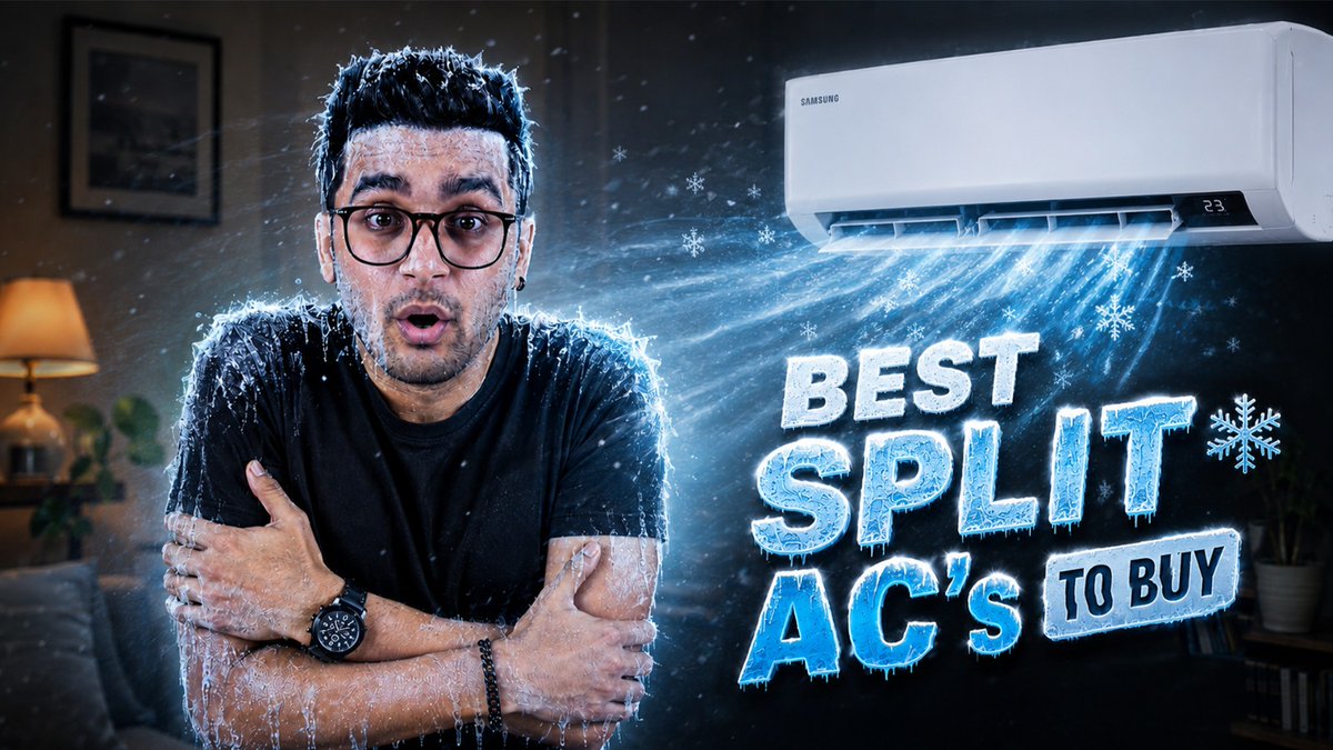 digitindia's tweet photo. Best 1.5 Ton 3-Star Inverter ACs Under Rs 40,000 (2026) | LG, Samsung, Panasonic and More  

Watch here - https://t.co/u2n1Pi0P30 

#top5ac #bestac #ditaa2026 #digit https://t.co/fVtat6Mzxn