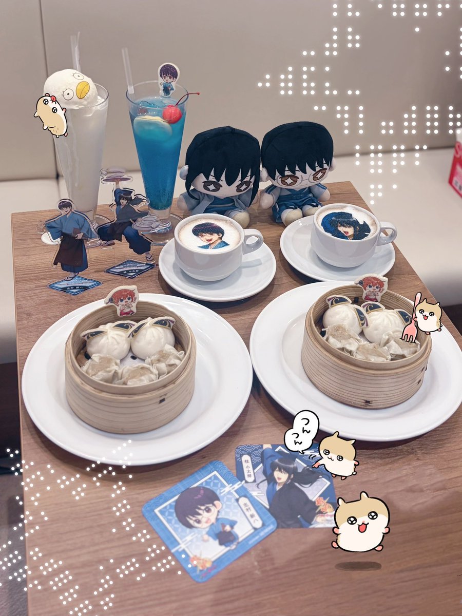 nyan__mll's tweet photo. #⃣『銀魂』×SWEETS PARADISE🍨
コースターお互いに自引きしてさいこ〰️(∩՞ ට ̫ ට)⊃━💘 https://t.co/GerprZmns8