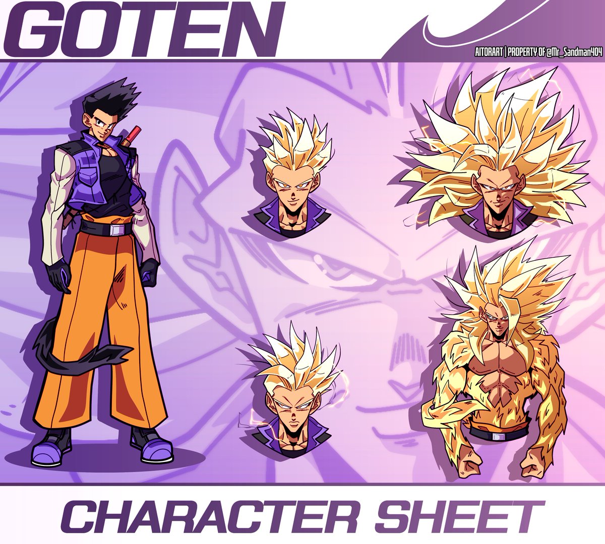 AitorArt_'s tweet photo. Goten as THE GOLDEN SAIYAN? https://t.co/FmQhM6aYfX