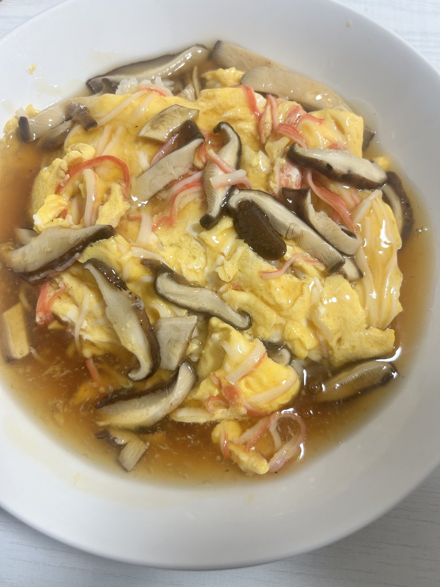 ajirinth's tweet photo. 今日の晩メシはぁ？
天津飯 https://t.co/ZdkdDkfrQ9