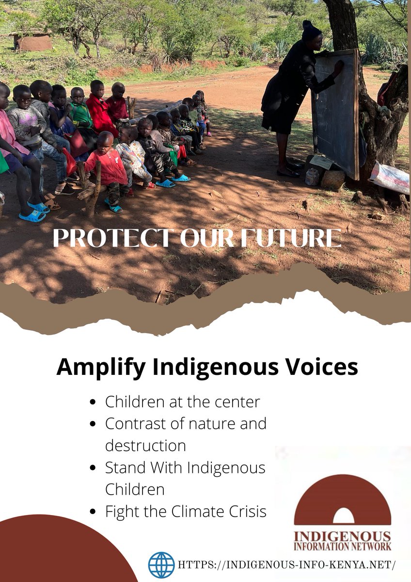Indigenousinnet's tweet photo. 🌍 Stand with Indigenous children; guardians of tradition facing the Climate Crisis. 

💡 Protecting their rights and protecting our planet.
#StandWithIndigenousChildren #ClimateAction #IndigenousRights #OurFuture https://t.co/S6mHM4xtng