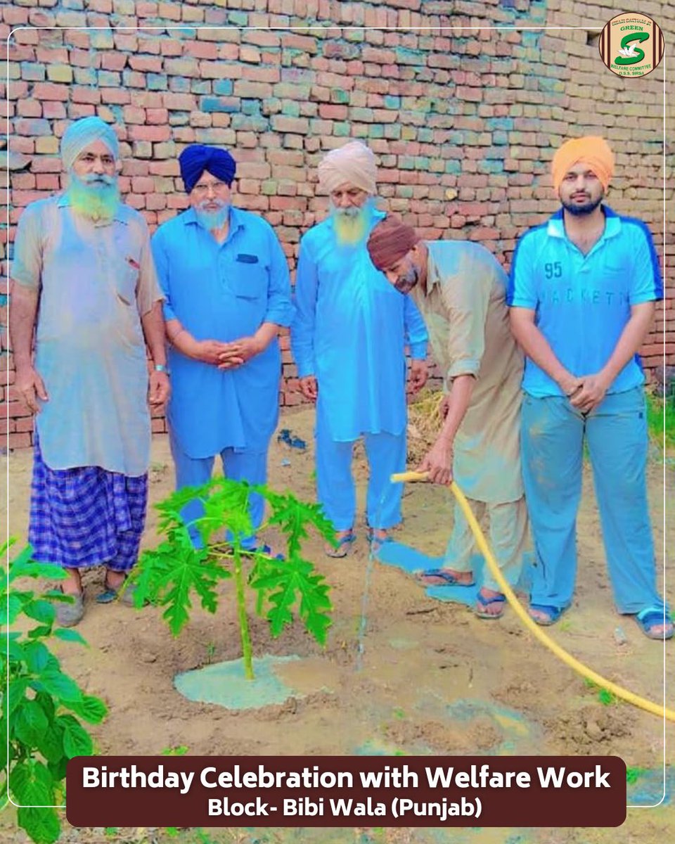 GreenSwelfares's tweet photo. A birthday becomes truly memorable when it brings hope to others and care to the world around us.

Choosing compassion over celebration, volunteers marked their birthdays by planting saplings🌱 and donating blood🩸—turning their special day into a celebration of life.

While one gift will grow into a greener tomorrow, the other may become the reason someone gets a second chance at life today. Inspired by the pious teachings of Saint Dr. Gurmeet Ram Rahim Singh Ji Insan, these volunteers proved that the most meaningful celebrations are those that leave a lasting impact on humanity and nature alike.

Celebrate life by giving life. Celebrate birthdays by creating a better future.

#CelebrateWithPurpose #BloodDonation #DonateBloodSaveLives #TreePlantation #PlantATree