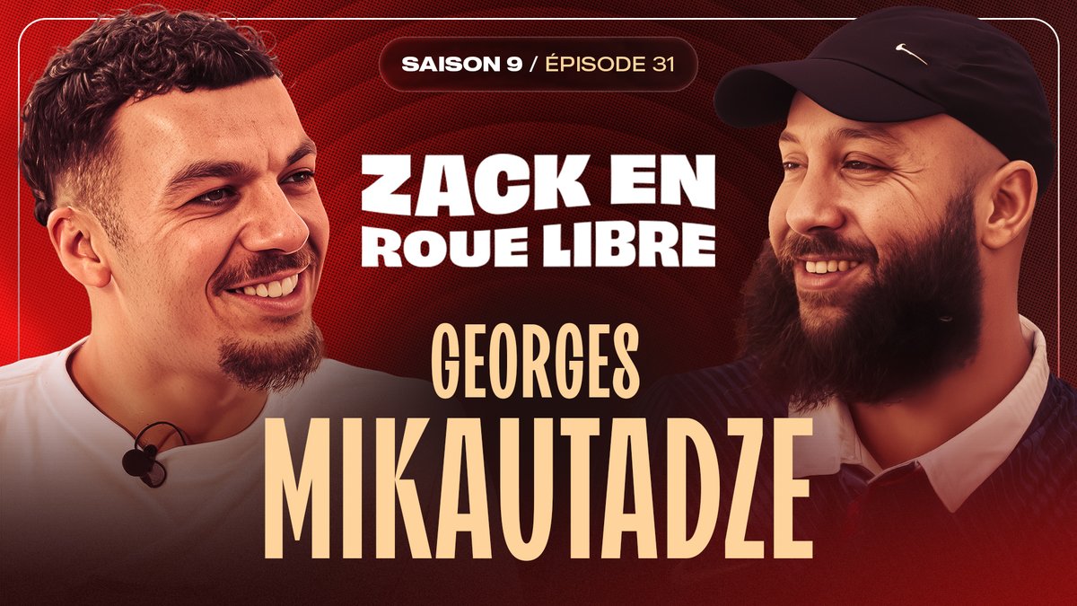 ZackNaniTV's tweet photo. 🚨 La VOD du ZERL avec le ROI Georges est disponible sur YouTube &amp; en podcast  ! 

Son amour pour l'OL, l'Euro 2024 avec la Géorgie, la LDC... il s'est confié sur sa carrière jusqu'ici. https://t.co/74sgf3oTC5