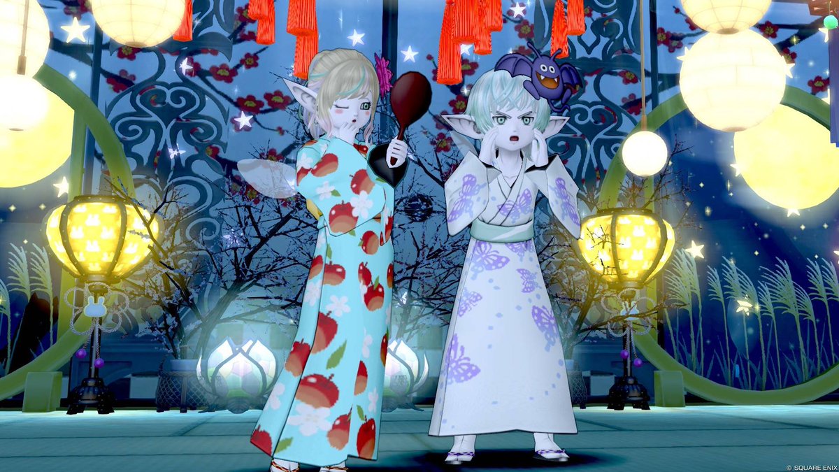itmr_DQX's tweet photo. みんとさんと！🎋<ｶﾜｲｲ!
夏の夜っていいよね
あの独特の匂い1年で一番好き https://t.co/qzWmAbuY5B