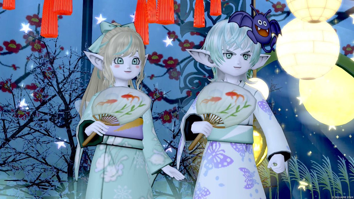 itmr_DQX's tweet photo. みんとさんと！🎋<ｶﾜｲｲ!
夏の夜っていいよね
あの独特の匂い1年で一番好き https://t.co/qzWmAbuY5B