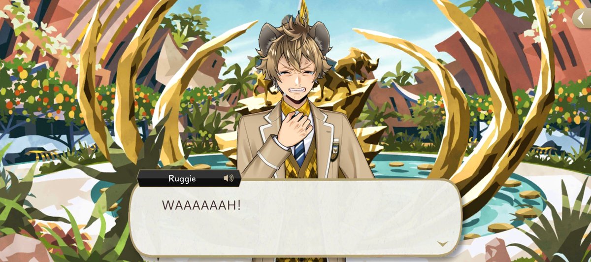 isniffshoeglue's tweet photo. Yknow what...

Malleus did a fowl on  Ruggie's dream 😭😭 

Its like where Ruggie can finally step and walk on a red carpet, only it to be swept away under his feet in one swift motion and fell on his butt ToT https://t.co/1cLzk8UC59
