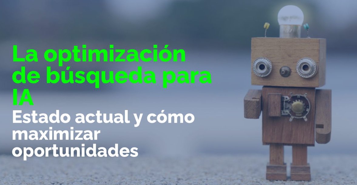 MetrikaDigitalM's tweet photo. La pregunta ya no es cómo posicionarte en Google, es cómo conseguir que una IA recomiende tu marca.

La presentación de @aleyda muestra algunas de las claves que probablemente marcarán el #Marketing en los próximos años.

¿Estamos preparados?

https://t.co/MeGcjvnkIS https://t.co/btBYvfFfDi