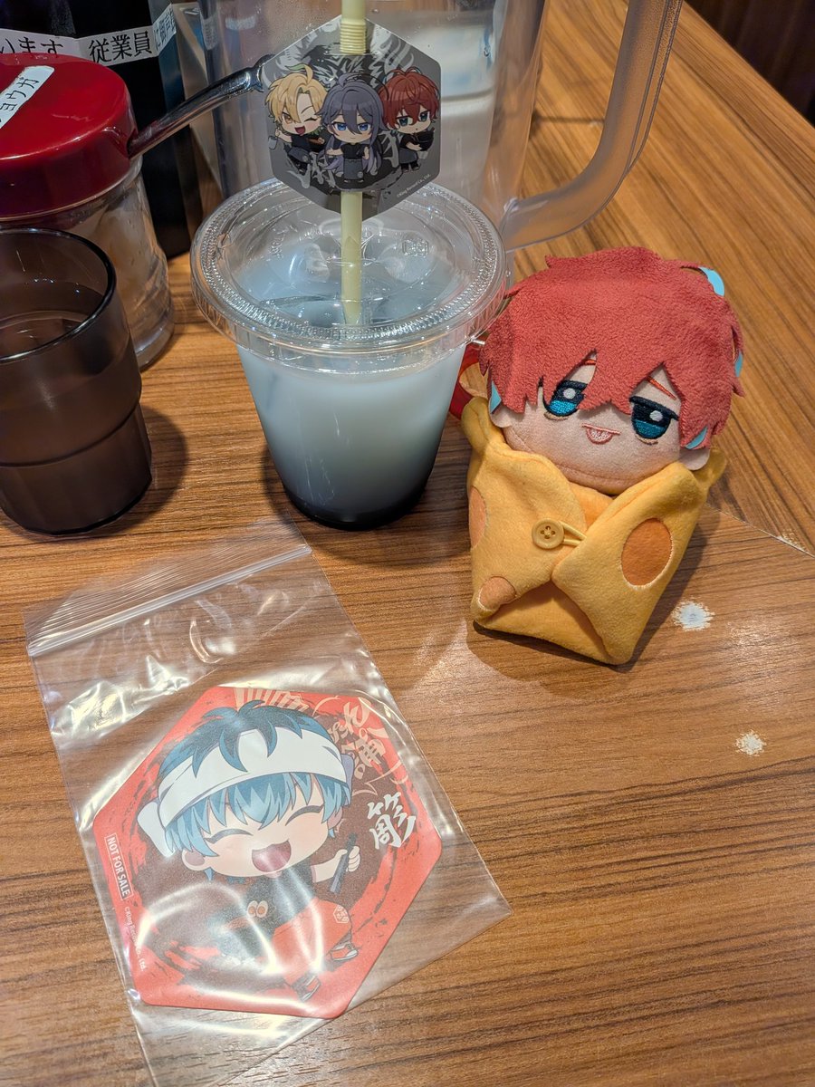 Rioromy0612's tweet photo. コースター🎋も被ったから交換求むだ

最終日位にまとめて出す予定

カラオケ館のコースターでやらかしたからね()

💉先生ー😭 https://t.co/YuX2VHTC84