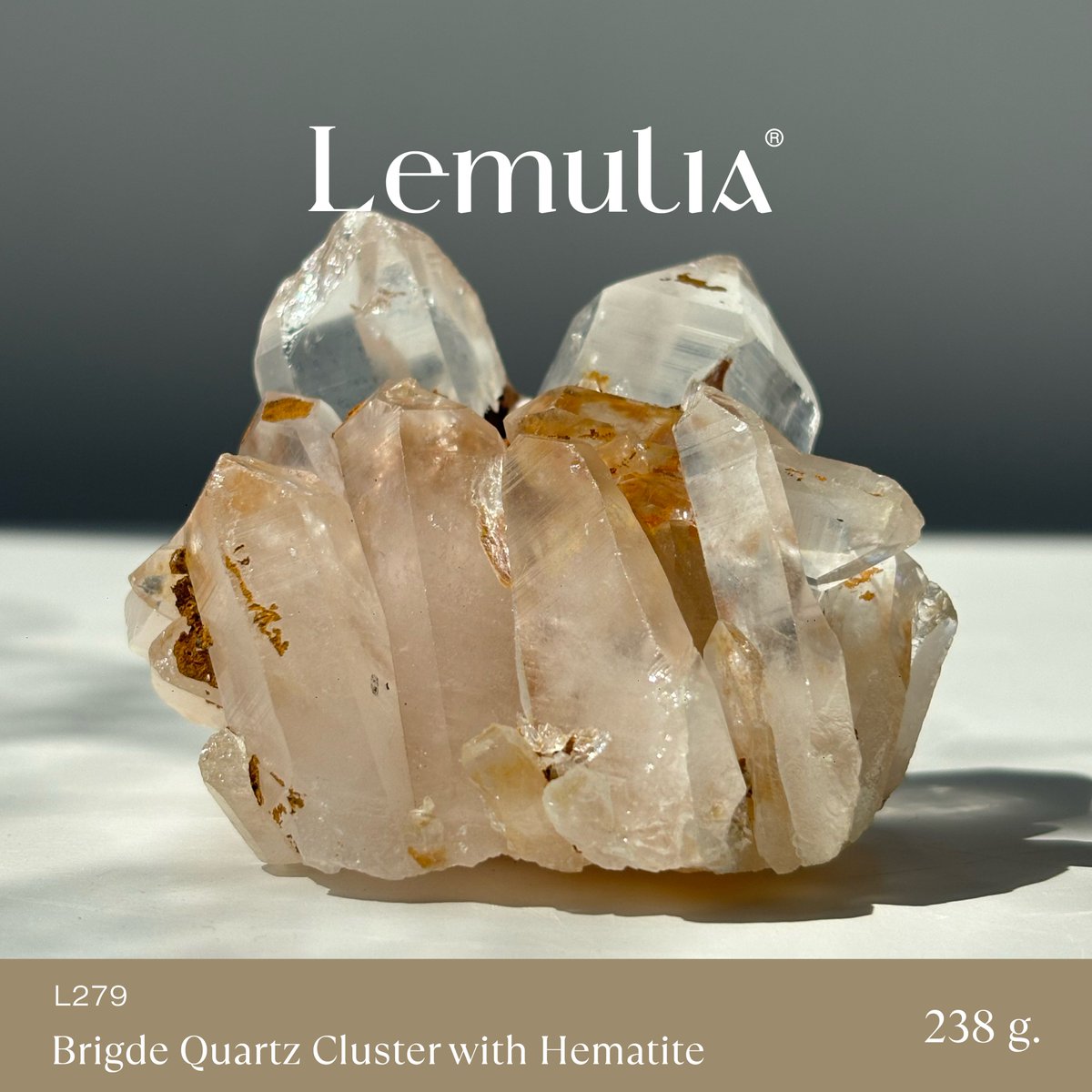 dew_merrycafe's tweet photo. 🌁 Quartz Cluster with Hematite
"สะพานแห่งการเชื่อมต่อ ระหว่างโลกที่คุณเป็น และโลกที่คุณจะเป็น"

💎 Pure Energy. From Source to Soul.
🪨 L279 Bridge Quartz Cluster with Hematite
💰 ราคา: 5,070 บาท

#Quartz
#DEWellnessMerryCafe
#EnergyRechargeSpace
#InteriorEnergy https://t.co/W9w8PmuOQg
