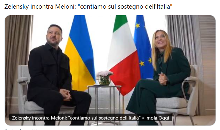 MarcoRCapelli's tweet photo. E noi contiamo gli interessi sui prestiti fatti. 
#Zelensky #Meloni #OraBasta https://t.co/5vQQHVEqXu