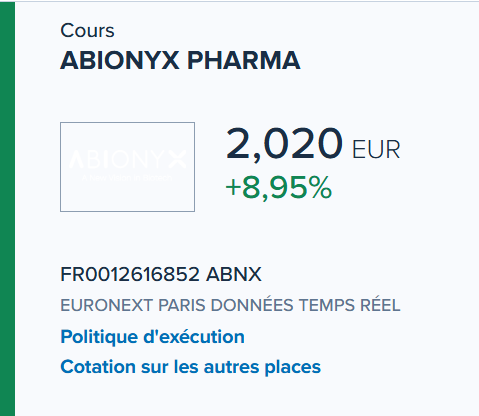 TibTib00399412's tweet photo. Un fonds qui rentre sur #Abionyx ?
Potentiel x10 d'ici 2-3 ans
#Abivax #Adocia https://t.co/nGyVZ8MmpD