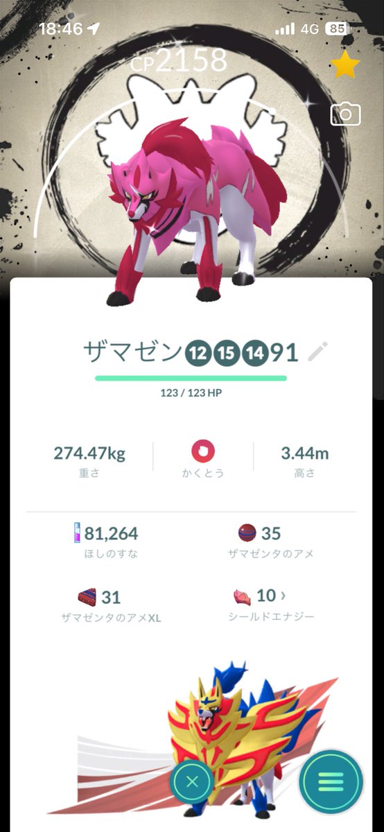 Ryo_oPokemonGO's tweet photo. 2人とも色違いは手に入ったけど個体値が💩だった… https://t.co/TRWwc9M0hB