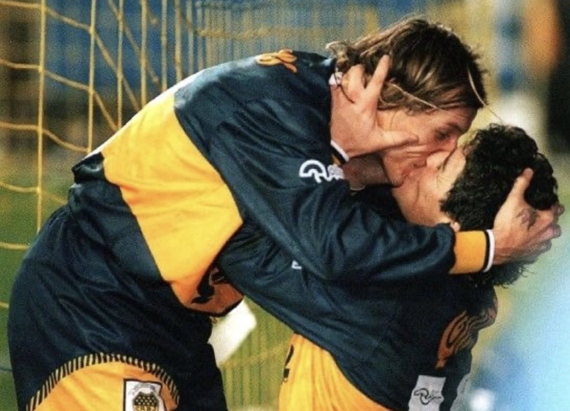ccrimsonbehelit's tweet photo. Diego Maradona and Claudio Caniggia https://t.co/U5ge8XE9i5