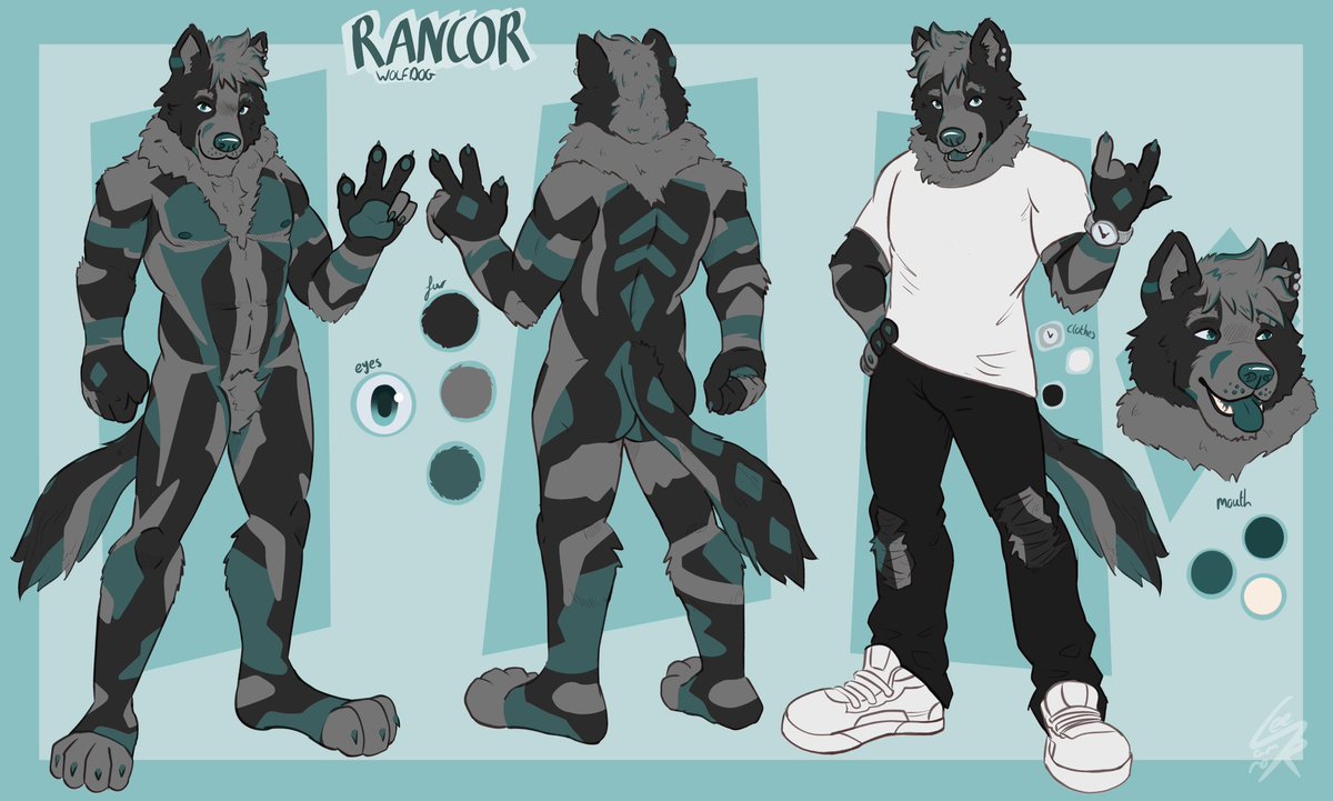 leeamrok's tweet photo. @Rancorabissal Ref Sheet! https://t.co/o7JQDvENa8