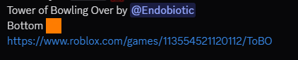 JordanKostadin3's tweet photo. ⚠️ATOS TOWER WHITELIST⚠️
Tower of Bowling Over (Hard)
Made By Endobiotic
#ATOS #Roblox https://t.co/6k8UwZsZk3