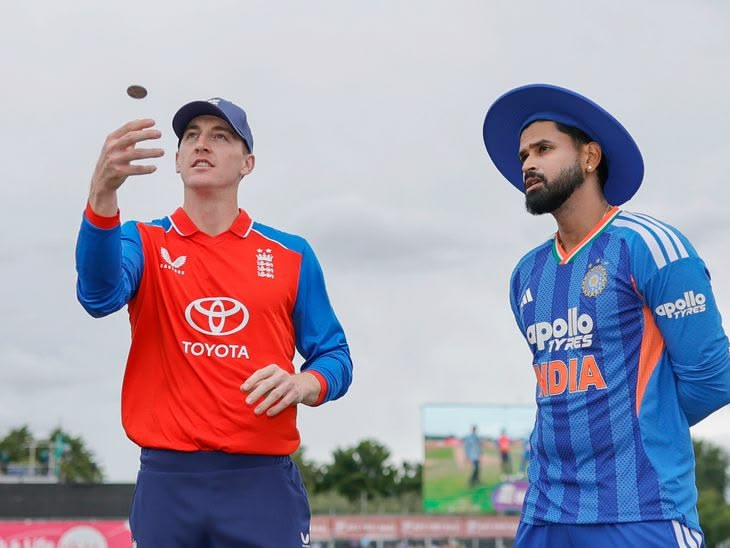 SportsLoopX's tweet photo. 🚨 Do or Die for India! 🇮🇳
England leads the series 2-0. Can India keep the series alive tonight, or is it game over? 👀
Your prediction? 💬👇
#ENGvIND #Cricket #T20I https://t.co/1TI8FzDAxo
