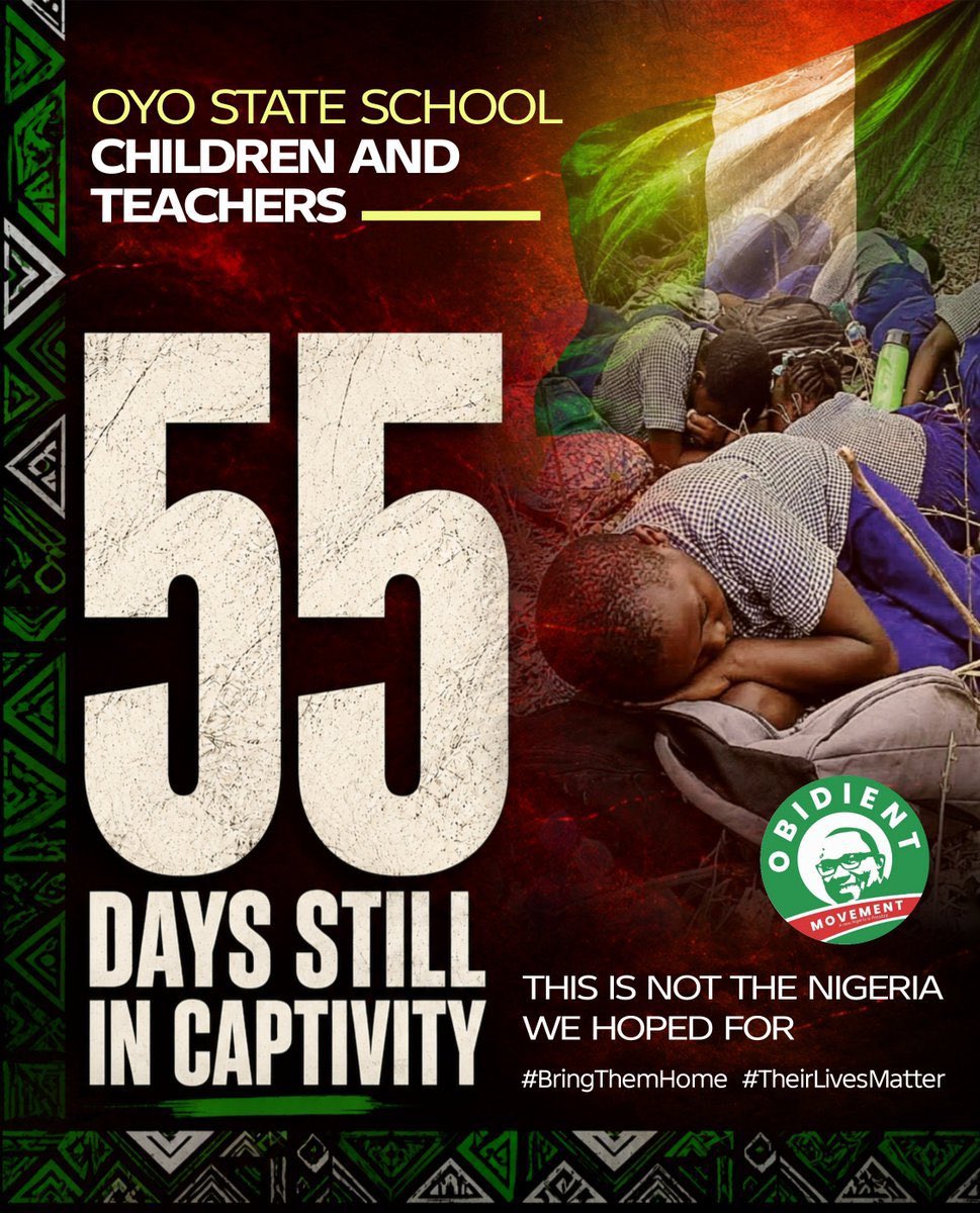 ifesalakooffice's tweet photo. Nigeria failed these children and their teachers. These children are being traumatized for good 55 days. A nation in comatose.

Ire o✌🏾 https://t.co/E2qyKb7E6n
