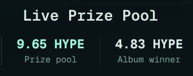 AtlasHL's tweet photo. Hypini album is complete ๐ฅณ
Wallet 0x17...b940 just collected all 48/48 teams โ the first to complete the Hypini album ๐
Congrats to the winner โ album winner price 4,83 $hype incoming ๐ฐ
The golden NFT was the last piece of the puzzle ๐ https://t.co/4oUdBDwUUN
#Hypini #HyperEVM #WorldCup
https://t.co/ESI9b4uSZH