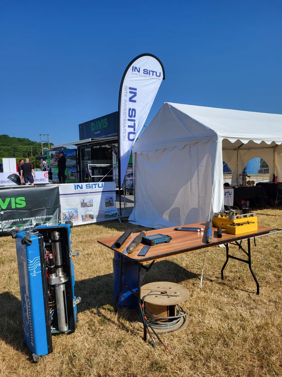 InSituSI's tweet photo. Yesterday at #Geotechnica2026 - congratulations to Amelise for winning day 1 of our darts competition! We have 1 more Bully up for grabs so please come and say hello and see what you can score with 6 darts! We still have some #dougieducks to give away! #InSituSI #marketing https://t.co/1k6LOYVD4K