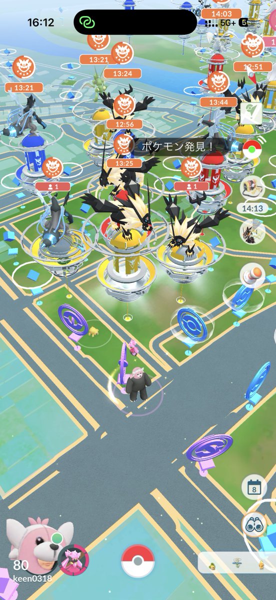 akpp_lh's tweet photo. 仙台の聖地西公園
ユーザー邪魔すぎてレイドアワー中に定点拠点が無事消滅
俺は最初から北側の公園で流れながらやった方がいいと思ってました https://t.co/qTVEn5cqUk