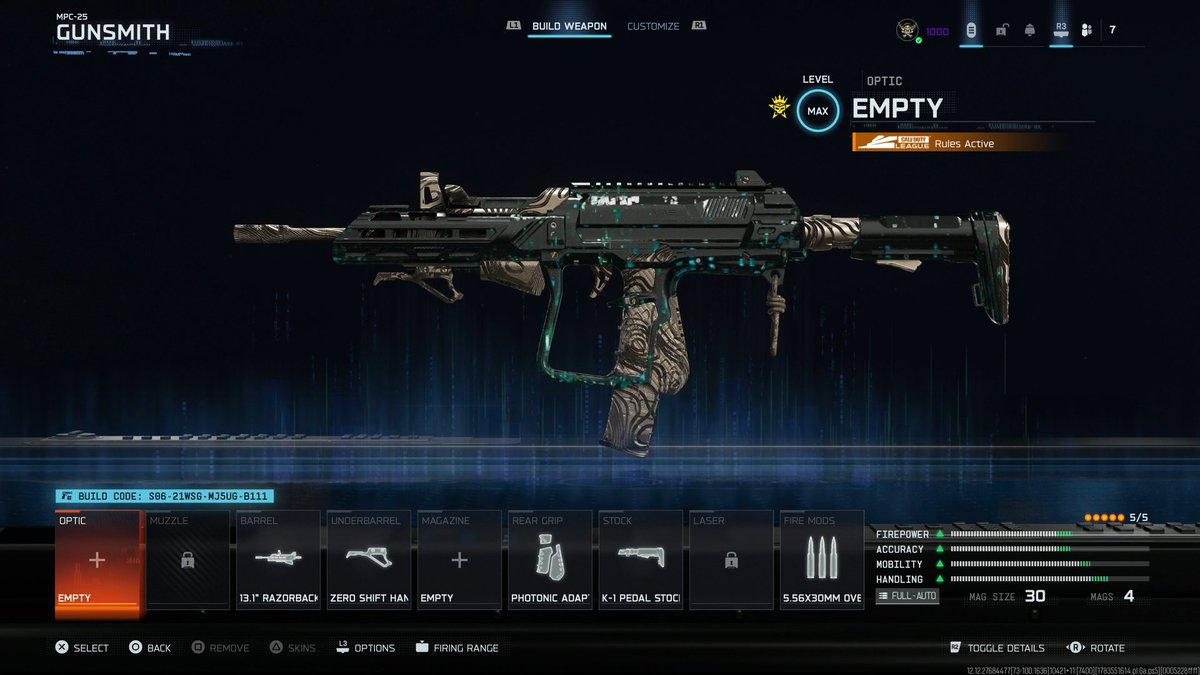 ItsJack_FN's tweet photo. THIS IS THE PRO MysTK BEST BO7 SEASON 4 MPC AND M15 CLASS FOR RANKEDPLAY IN 2026🔥 #bo7 #callofduty #rankedplay #gaming #classsetup https://t.co/S7IlxAfRGT