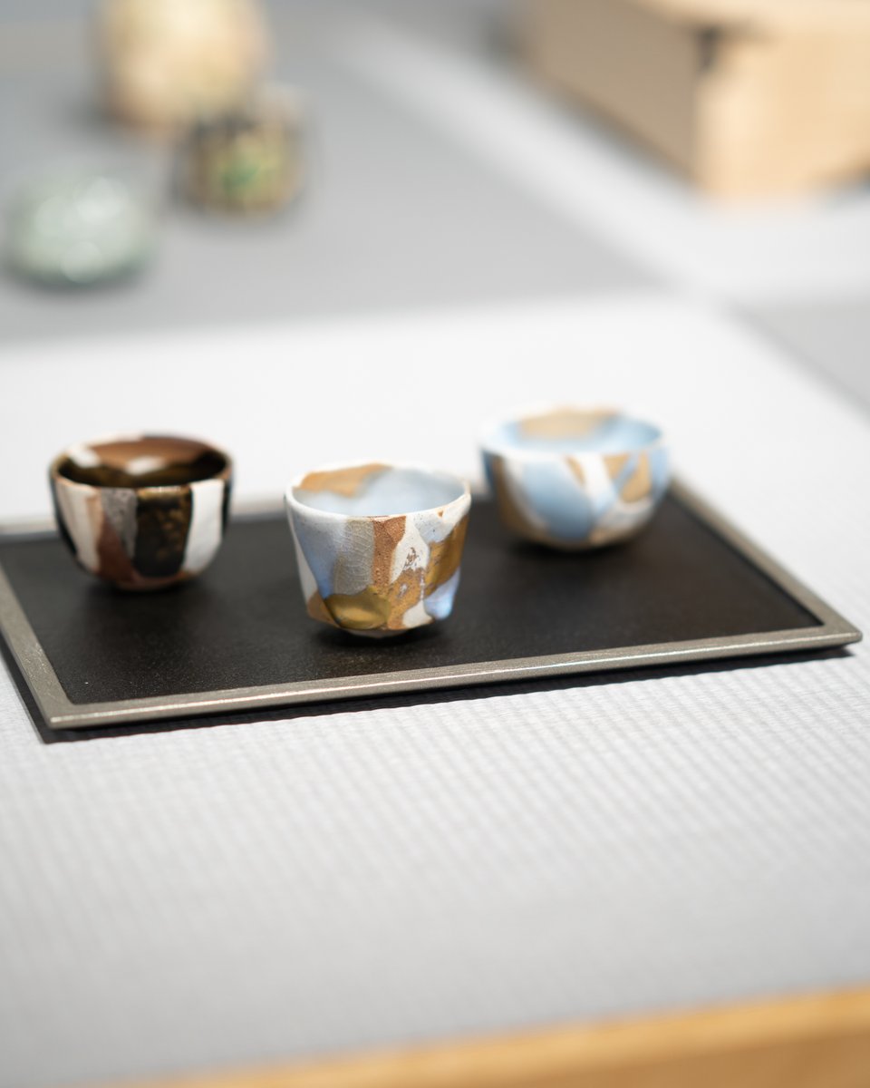 hulsgalleryjp's tweet photo. 明日7月10日（金）より、『酒器展 2026 – 宵のつどいⅢ –』が始まります。

日本各地の作り手から集めた個性豊かな酒器を展示販売いたします。お好みの一点を探しに、ぜひギャラリーへお運びください。 https://t.co/VrqcSqODzJ