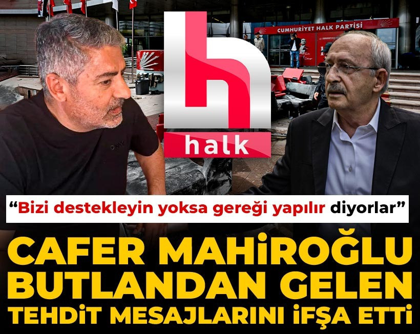halktvcomtr's tweet photo. Halk TV Yönetim Kurulu Başkanı Cafer Mahiroğlu:

💬 "Kemal Bey'in tehdidine ve şantajına maruz kaldım"

💬 "Benimle dolaylı temas kuruldu. 'Kemal Bey'le birlikte oldukları an' beni arayacakları haberini yolladılar. Reddettim"
https://t.co/kq2Og0Qq7K https://t.co/oSVtoU6ygG