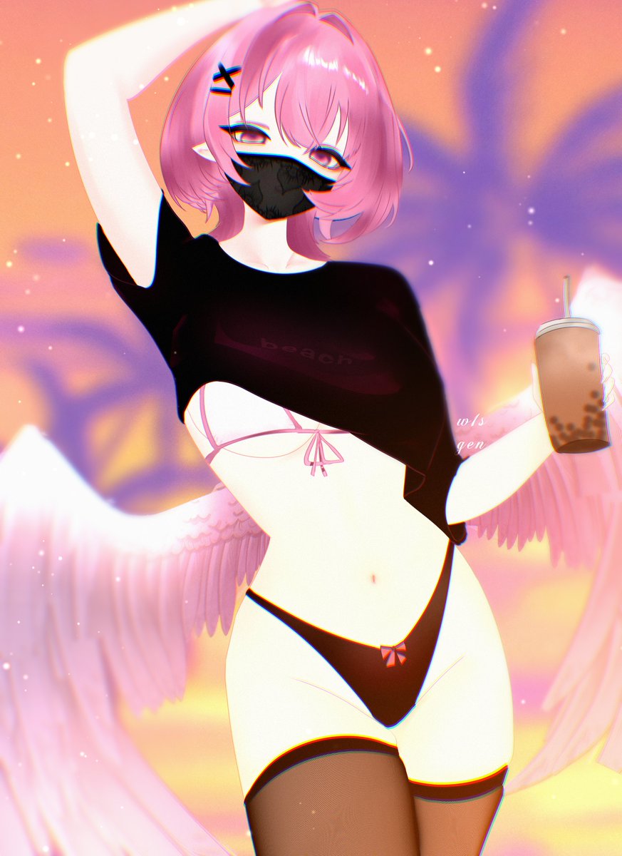 w1sgen's tweet photo. Remielle with a mask

#zzzero #zenlesszonezero 
#remielle #mmd #gta6 #art #ZZZ  #artic #anime #w1sgen https://t.co/7vFqQPPJ9K