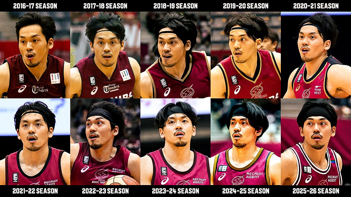 B_LEAGUE's tweet photo. ◤ #𝙏𝙝𝙧𝙤𝙬𝙗𝙖𝙘𝙠𝘽𝙇𝙀𝘼𝙂𝙐𝙀 🎞️ ◢

10周年を終え、新たな歩みを始めたBリーグ。
これから新シーズン開幕まで、歴史を振り返るThrowbackコンテンツをお届けします📸

第1弾は『10年間の写真』💁
富樫選手・比江島選手・篠山選手・岸本選手の10年間を写真で振り返ります👀

#Bリーグ #りそなグループ #TBT