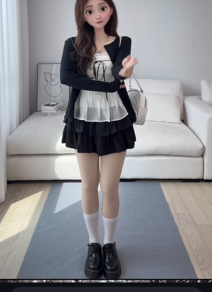 You_R_One's tweet photo. 正直、男ウケなら①？ 女の子ウケなら②？👀💭
 私はどっちも好きなんだけど、 

みんななら何番選ぶ？🖤🎀  

#コーデ #ファッション #韓国ファッション #垢抜け #大人可愛い #美容垢 #自分磨き #女子力 https://t.co/4biiCYfGIY