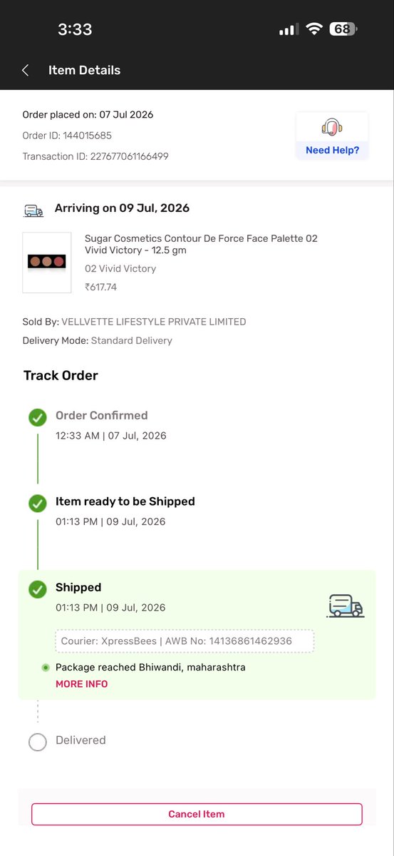 Speakingbarfi's tweet photo. @TataCLiQCare  never going to order from @TataCLiQFashion again
Your order system is fully compromised and some spammer has details of my order and 85849 19302 calling me to ask some money before they could deliver while the order itself is a prepaid order, data sold by you guys https://t.co/CeiruR88gn