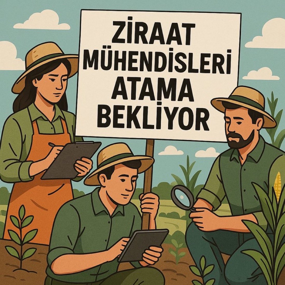eliifkmm's tweet photo. Ziraat Mühendisleri ülke tarımının kalkınması ve gelişmesi için atama bekliyor 🇹🇷

#ZiraatMühendisleriAtamaBekliyor

#TarımBakanlığınaAtamaNeZaman

@RTErdogan 
@TCTarim 
@memetsimsek 
@ibrahimyumakli 
@ahmtbgc 
@tarimormanpgm 
@Seyfullahaslntk 
@kerimgullu07 
@2024Ziraat https://t.co/nX4Ip9n5uL