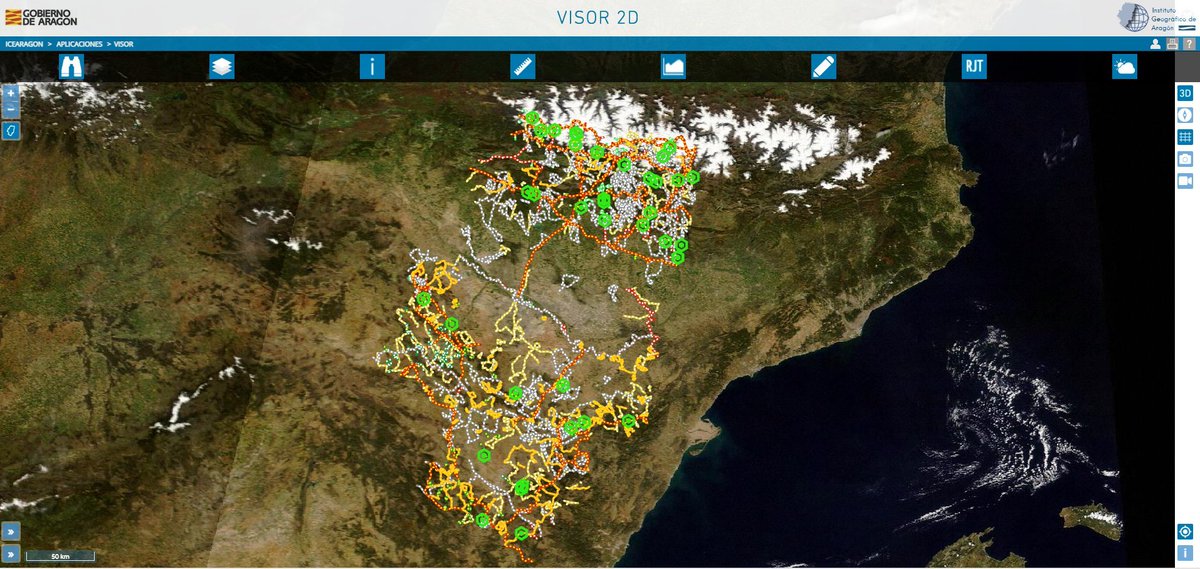 IGEAR_Aragon's tweet photo. 🗺️ Descubre en el #Visor2D de #ICEARAGON las capas del Observatorio de la Montaña de Aragón (OMA)
🥾 Vías ferratas equipadas
🚶 Senderos turísticos de Aragón
🌿 Red de senderos de la Red Natural de Aragón
🚵 Principales rutas BTT
🔎 Explóralas aquí ⬇️
https://t.co/7Txba1IENS https://t.co/ndTFIzuPsw