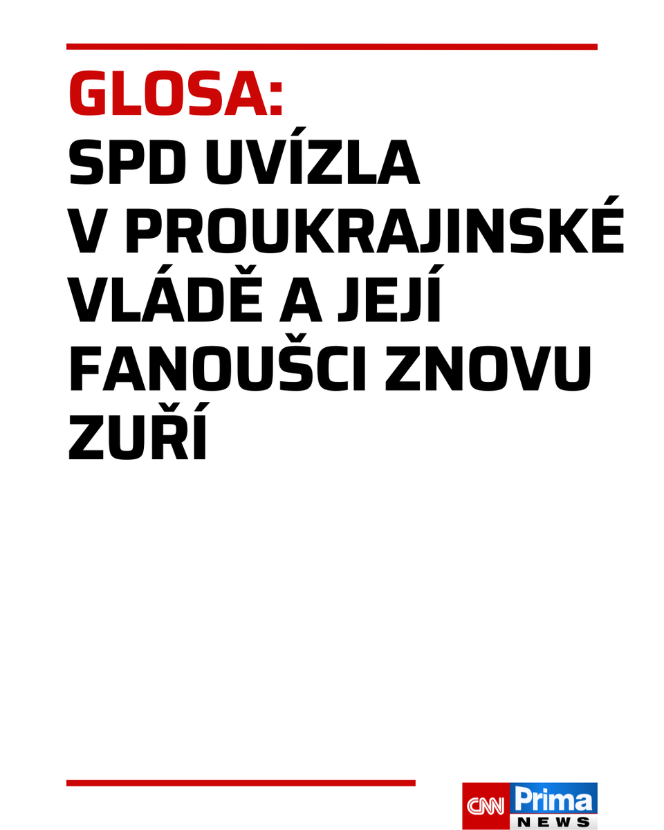 CNNPrima's tweet photo. „Představitelé SPD se v časech summitu NATO v Ankaře znovu střetli s krutou realitou, že jsou ve vládní koalici jedinou protiukrajinskou stranou. Tuto skutečnost jim už loni v prosinci připomněl jejich vlastní ministr Jaromír Zůna, kterého následně označili za „porouchaného“ a de facto mu zakázali mluvit o ruské invazi. Teď vládnímu hnutí uštědřil další tvrdou ránu ministr Petr Macinka z koaličních Motoristů, když potvrdil český příspěvek do programu na nákup amerických zbraní pro Ukrajinu. Část fanoušků SPD se tak znovu bouří a uvnitř vládního tábora dochází k bizarní situaci,“píše v úvodu své glosy Marek Veselý. Celou ji čtěte ZDE: https://t.co/ZaWS7HZECs