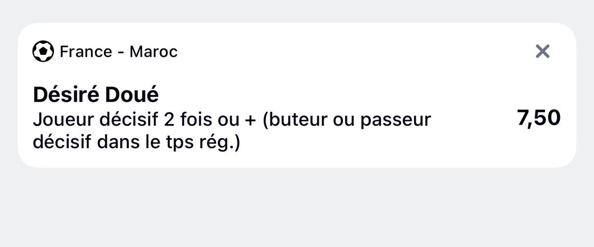 ArsenalNewsIn's tweet photo. @Betclic Pseudo : JimmyCooks
C'est le match du bon vieux Doué ajrd ! https://t.co/tJ0XihwpAS