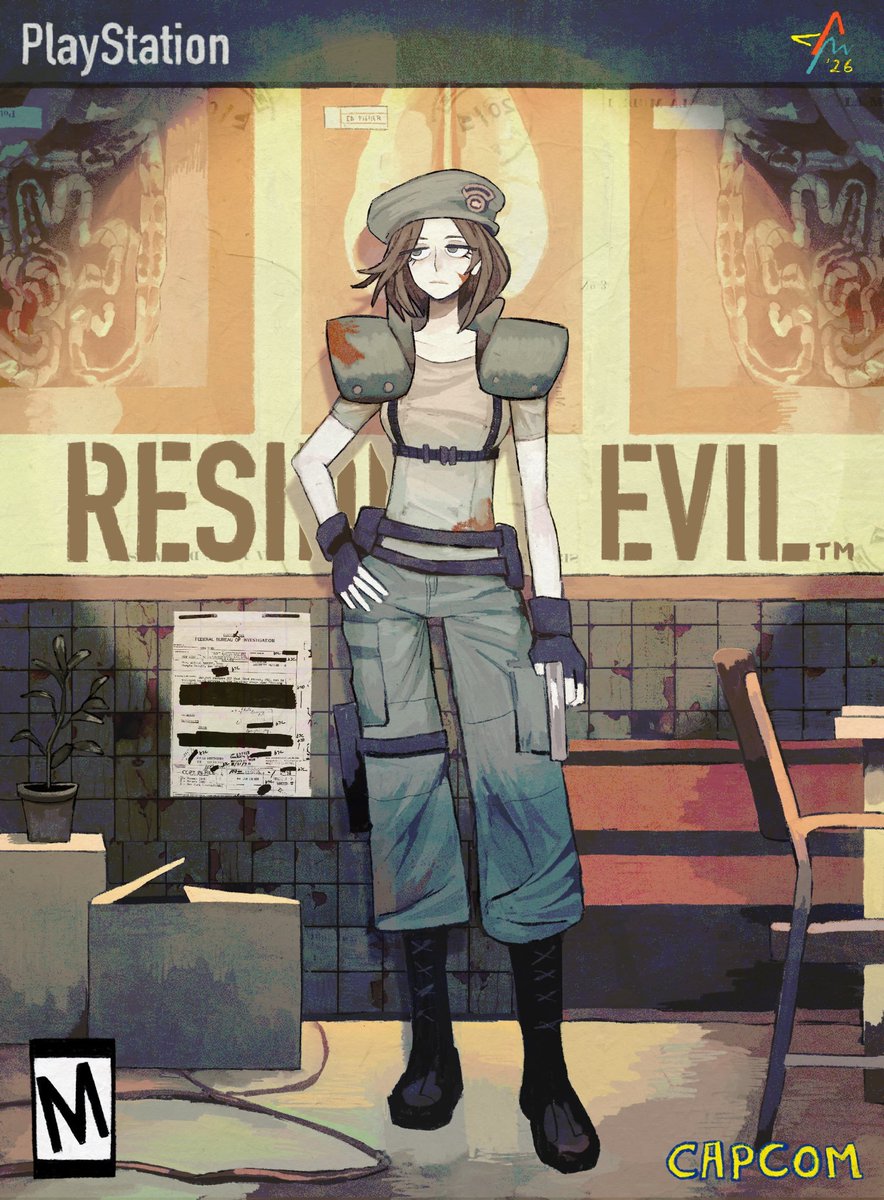VideoArtGame's tweet photo. Fan art | Resident Evil

Artist: @sannypm_ https://t.co/rCh8phsz0L